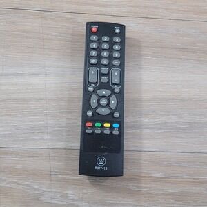 Westinghouse Remote Control RMT-13 for TV Television Black